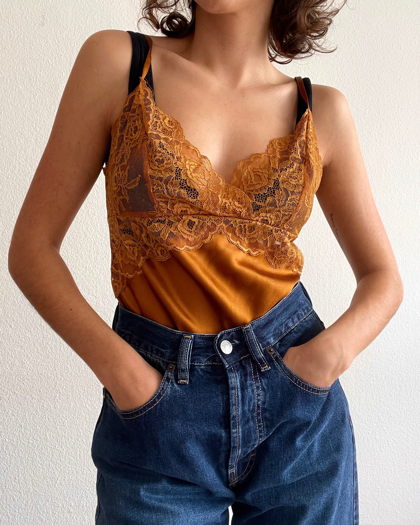 Silk Orange top