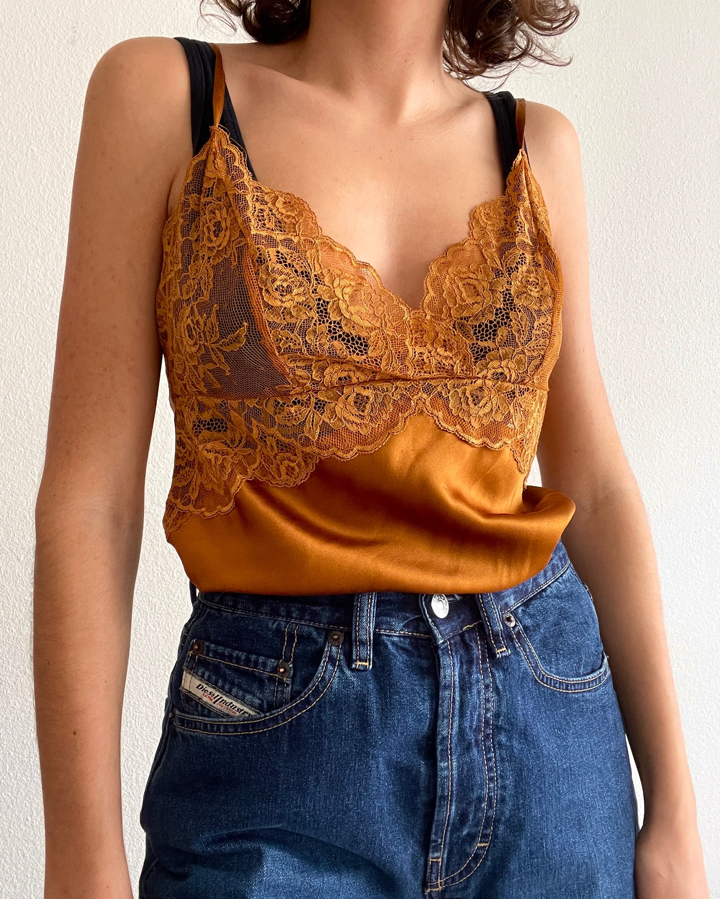 Silk Orange top