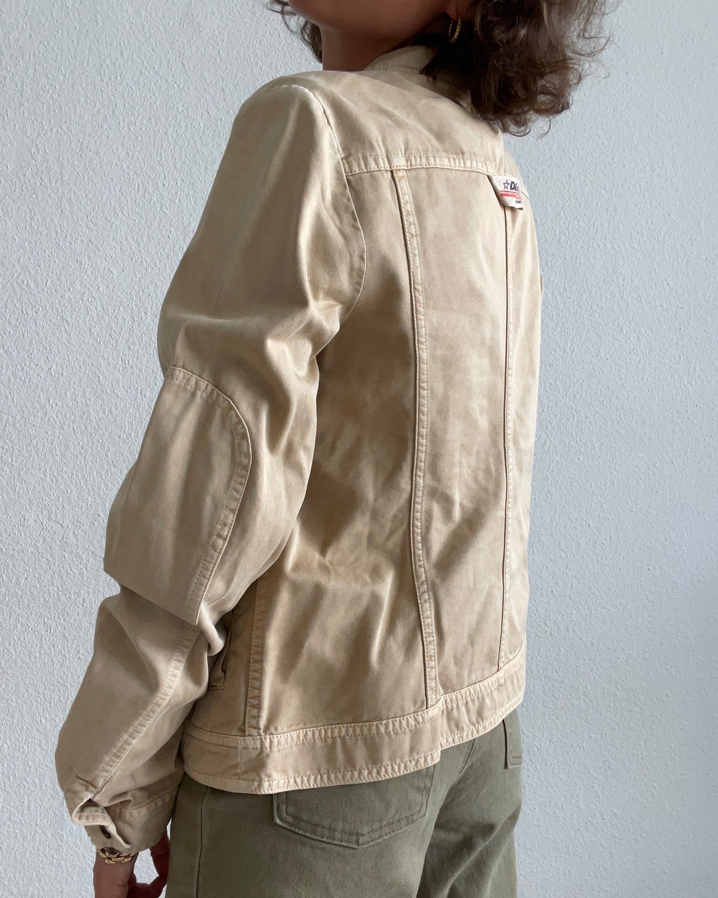 D&G - Vintage 2yk Beige Jacket