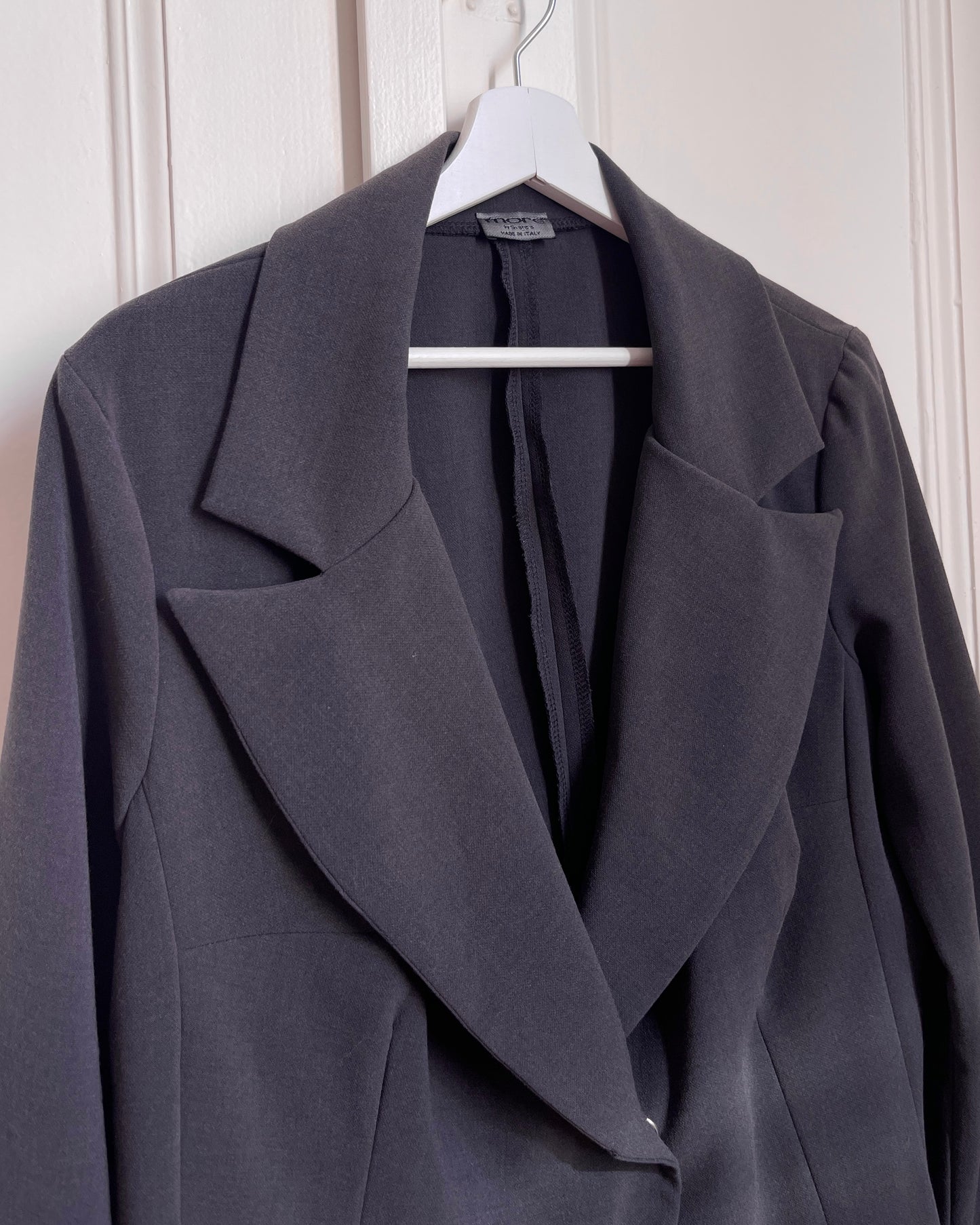 Double pockets grey Blazer Made in Italy