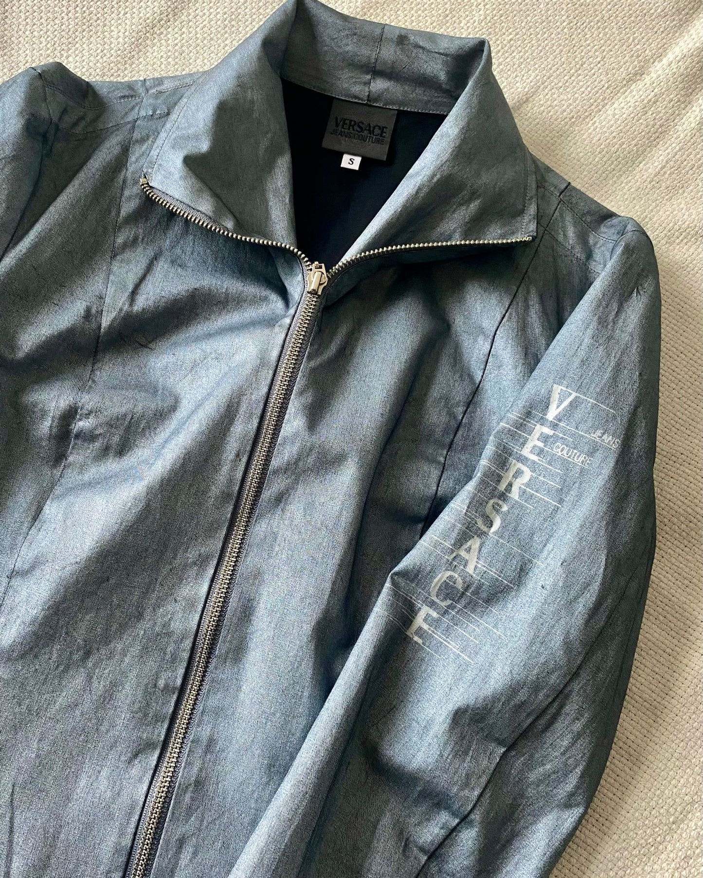 VERSACE - Vintage blue jacket