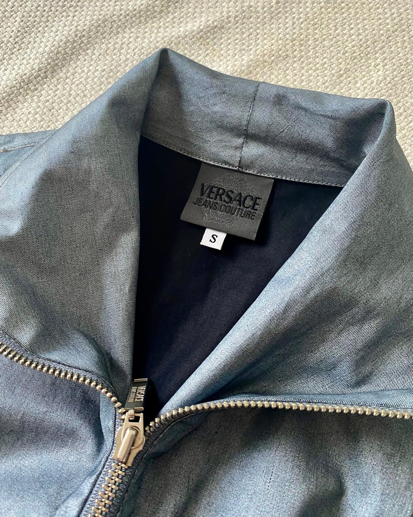 VERSACE - Vintage blue jacket