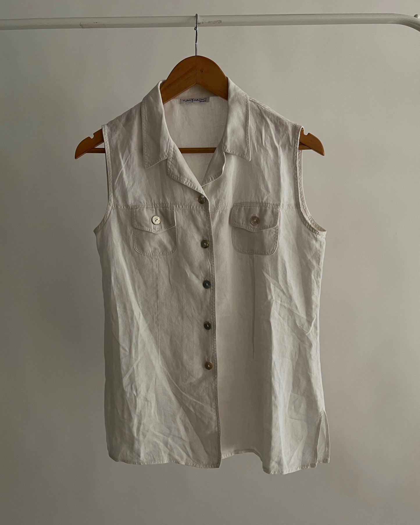 Linen white shirt