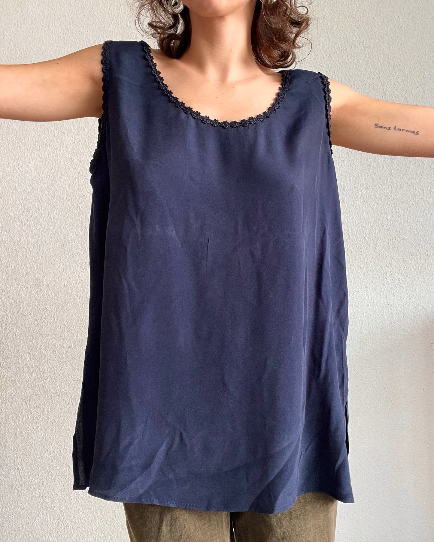 MARELLA - blue navy top