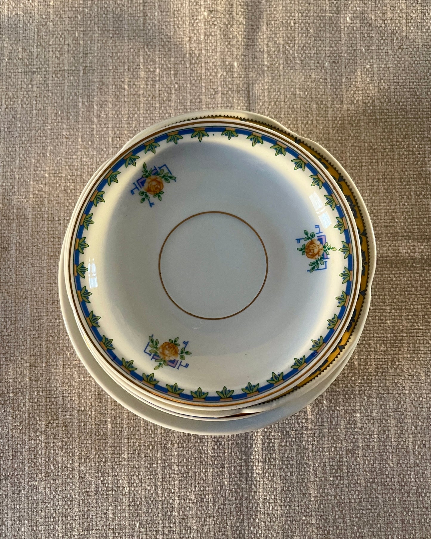 N. 1 - Set of 6 vintage plates