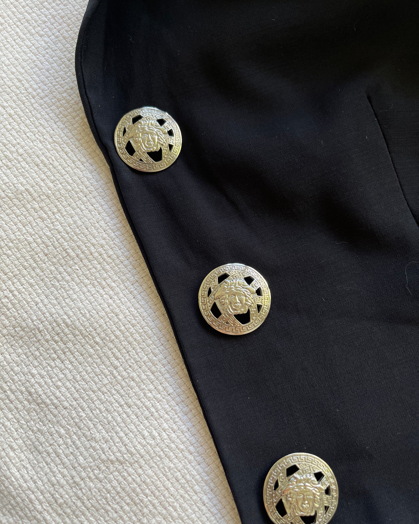 GIANNI VERSACE - Black blazer