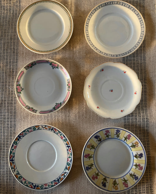 N. 2 - Set of 6 vintage plates