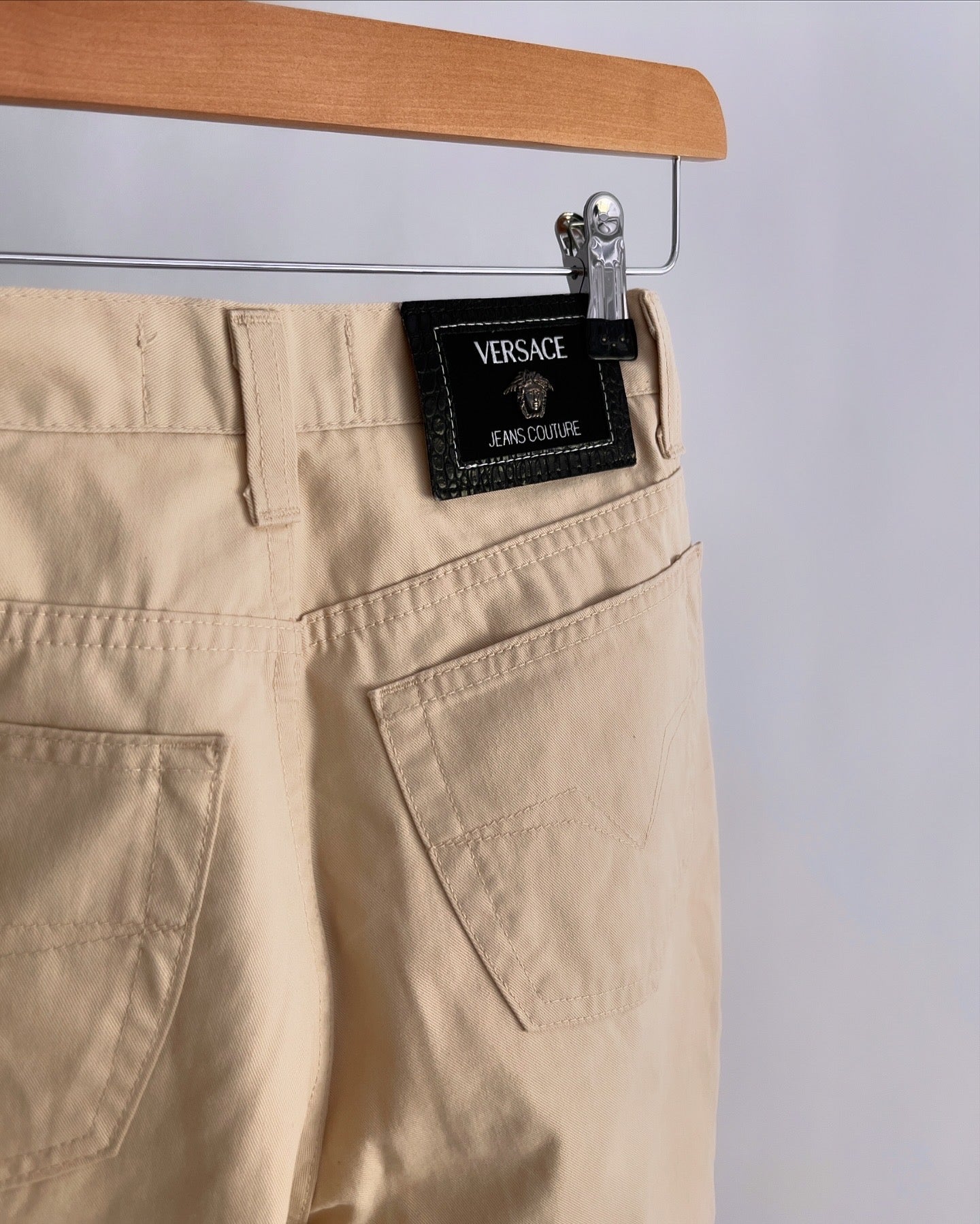 VERSACE - Beige Pants