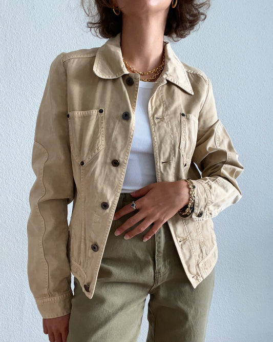 D&G - Vintage 2yk Beige Jacket