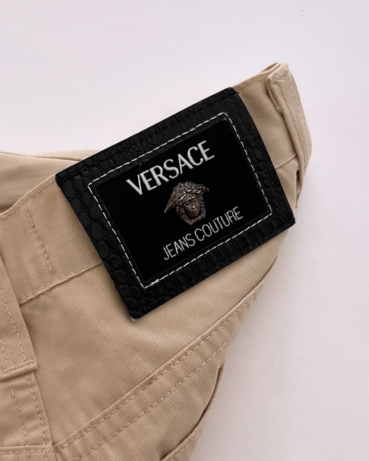 VERSACE - Beige Pants