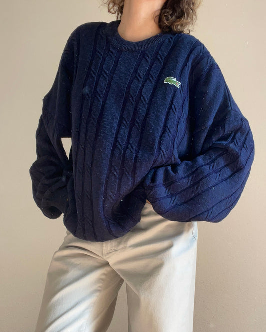 LACOSTE - Blue Navy jumper