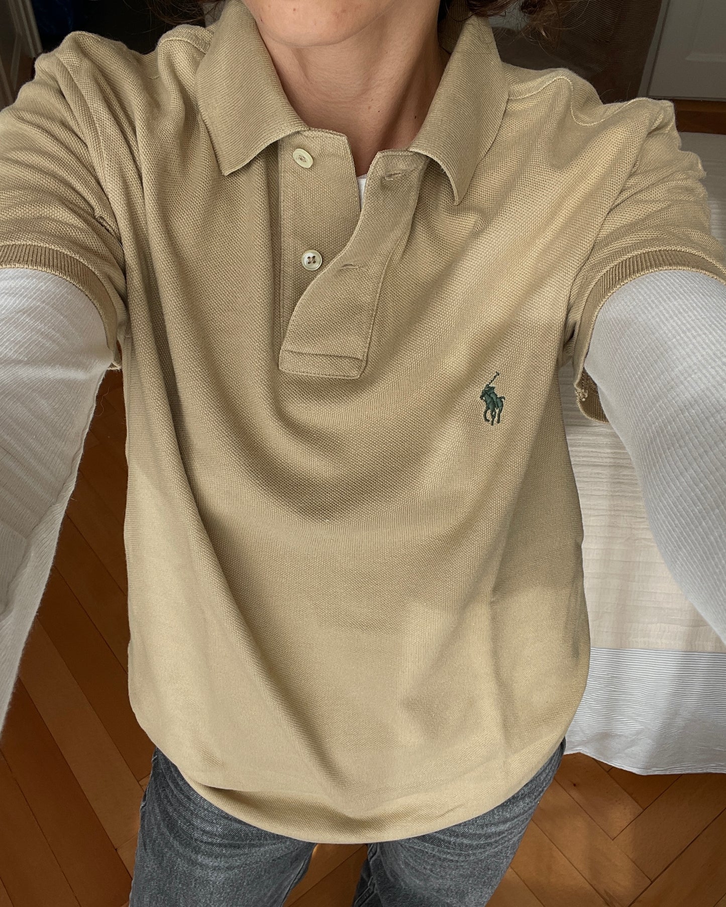 RALPH LAUREN - Beige Polo