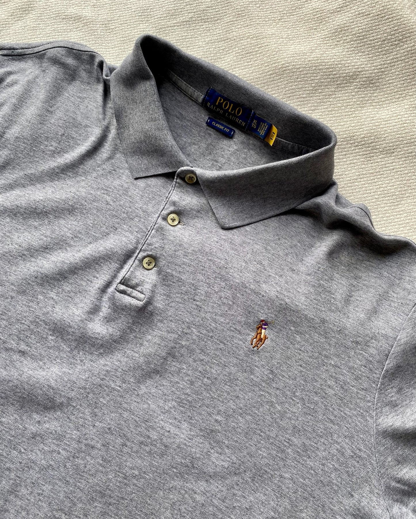 RALPH LAUREN - Grey Polo