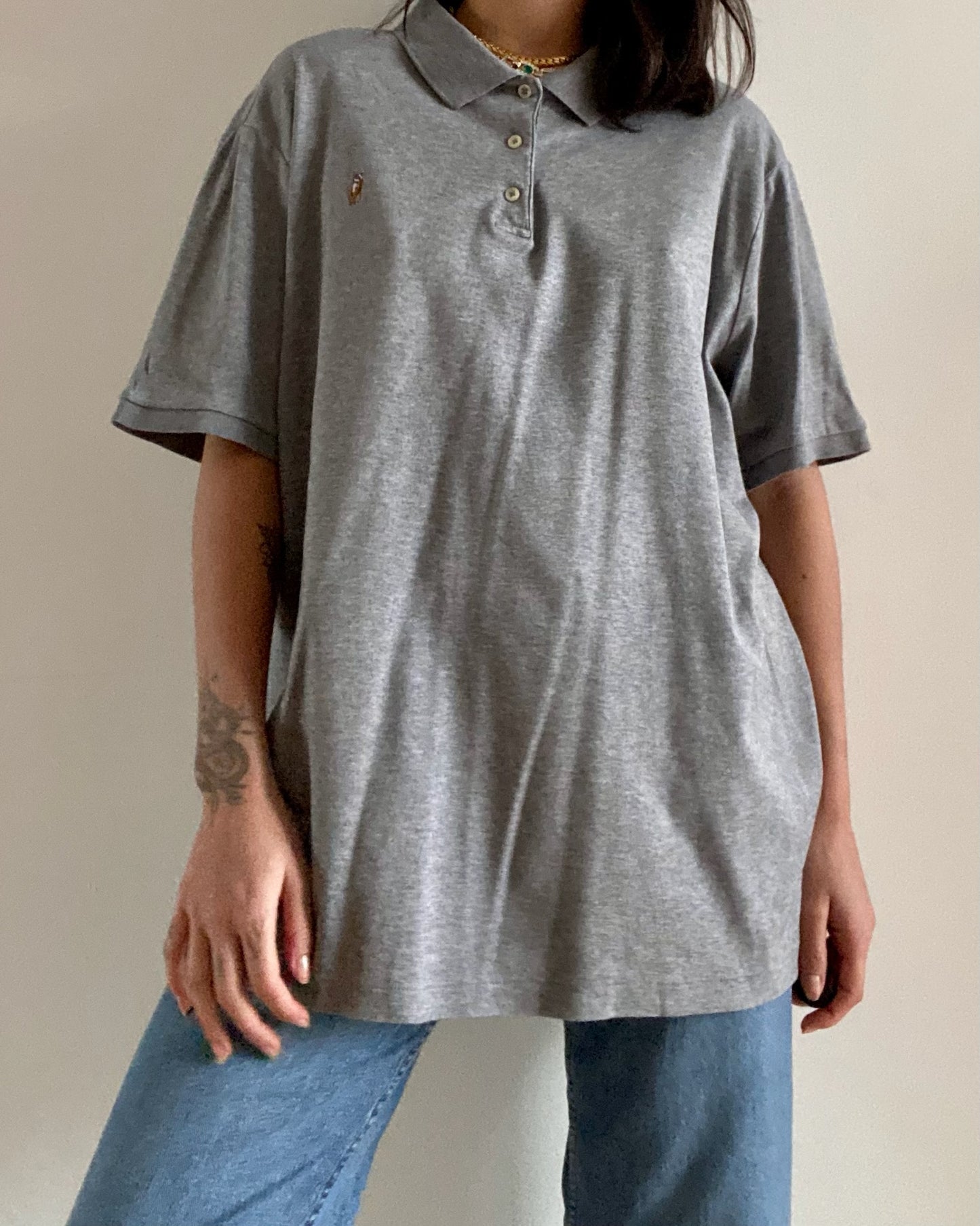 RALPH LAUREN - Grey Polo